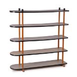 5-shelf stick cabinet