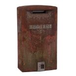 Metal letterbox