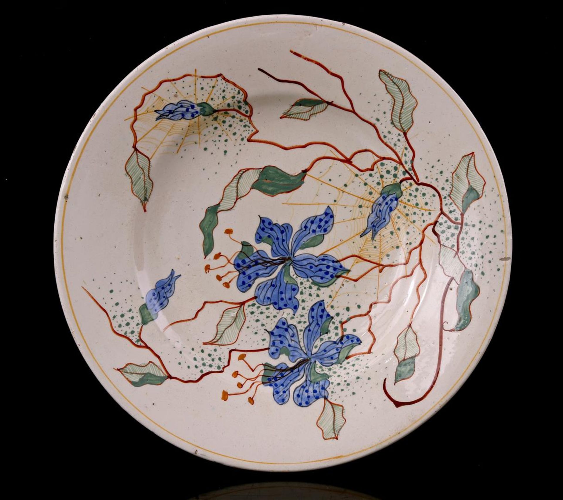 Rijnland earthenware dish