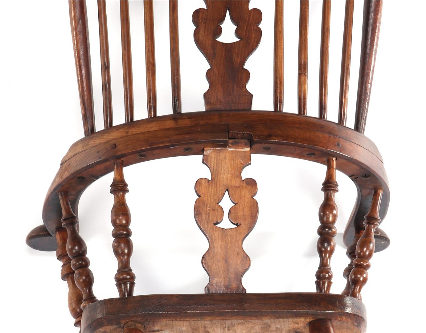 Elm wood Windsor chair - Image 2 of 2