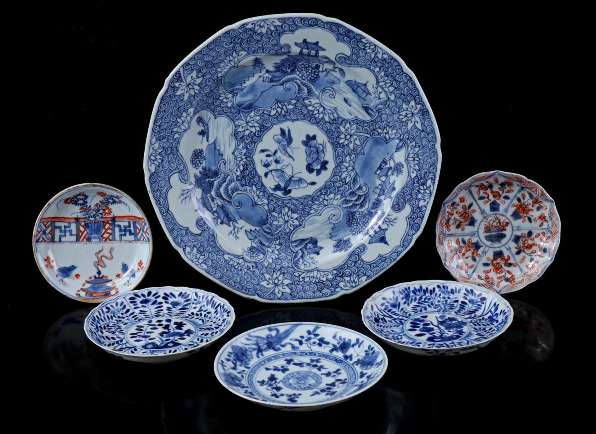 Various Chinese porcelain, 18th century