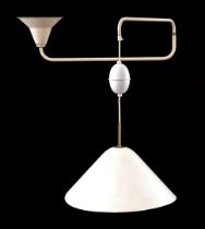 Metal adjustable ceiling lamp