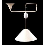 Metal adjustable ceiling lamp