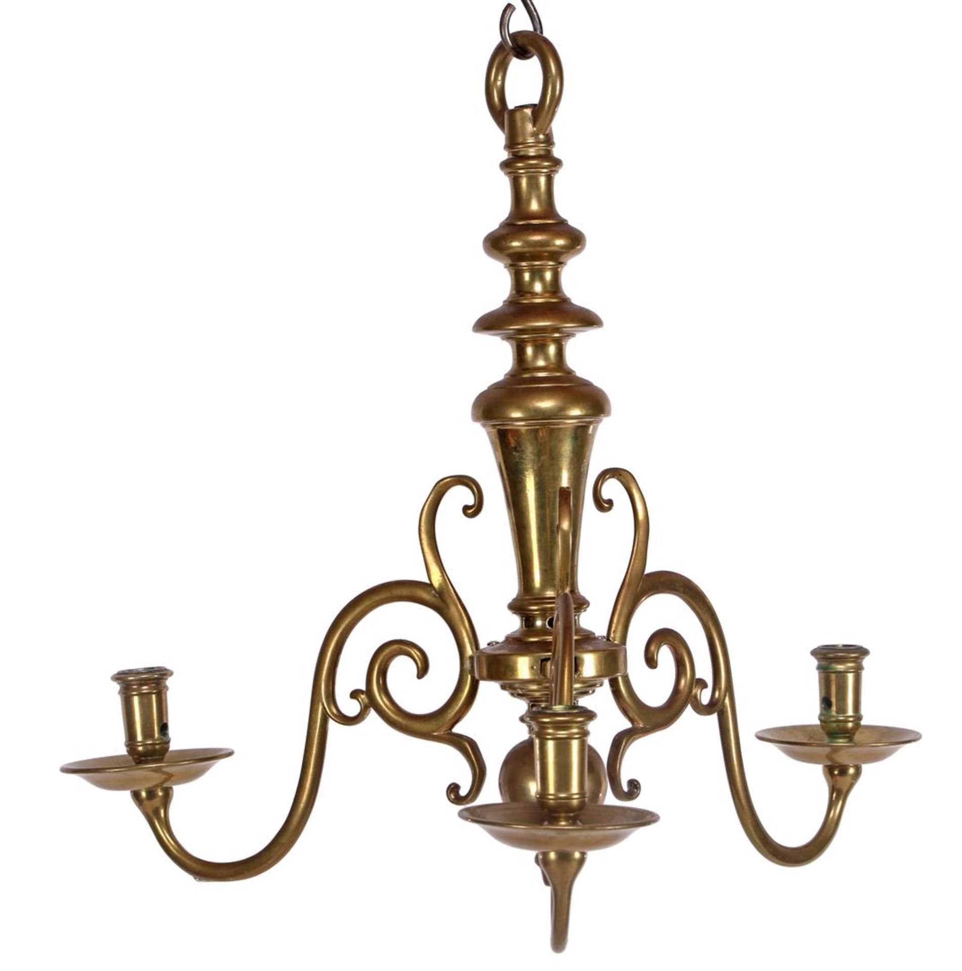 Bronze 3-light candle crown