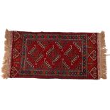 Hand-knotted oriental carpet, Turkmenistan
