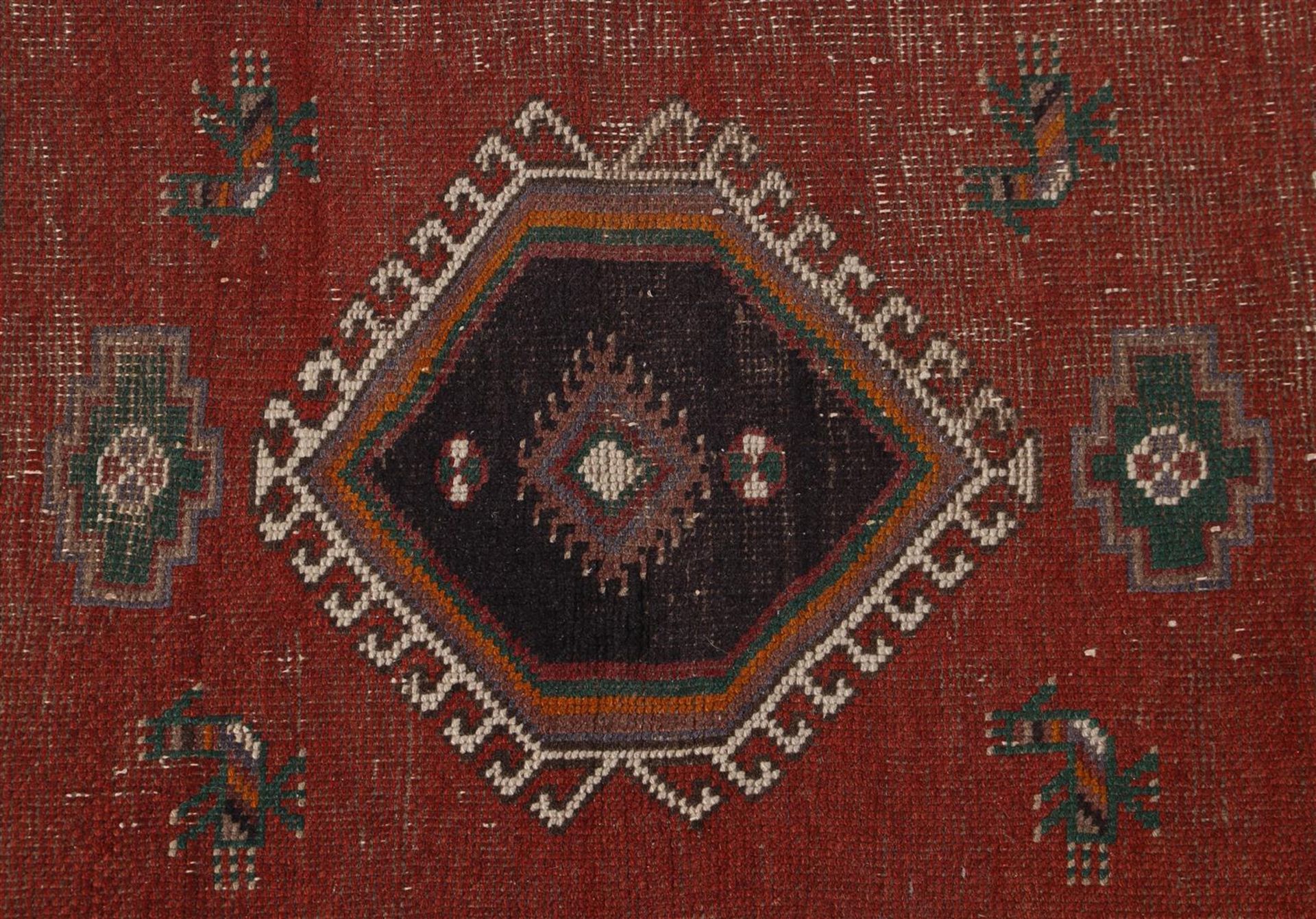 Hand-knotted oriental carpet, Hamadan - Image 2 of 4