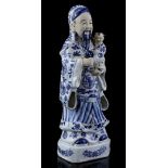 Porcelain statue of Fu Xing