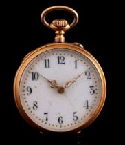 Pocket watch in gold case