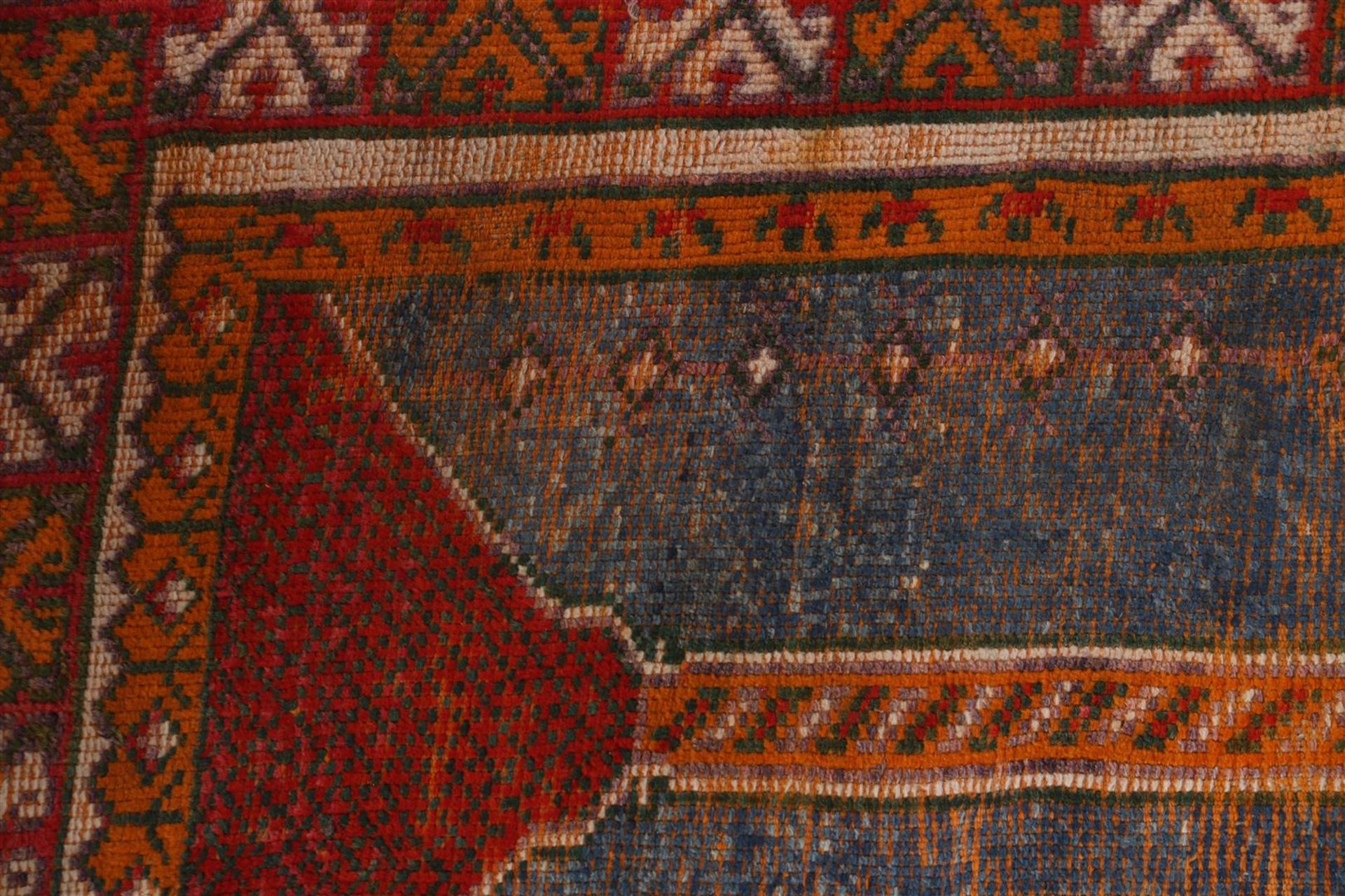 Hand-knotted oriental carpet, Rabat Marocco - Image 3 of 4