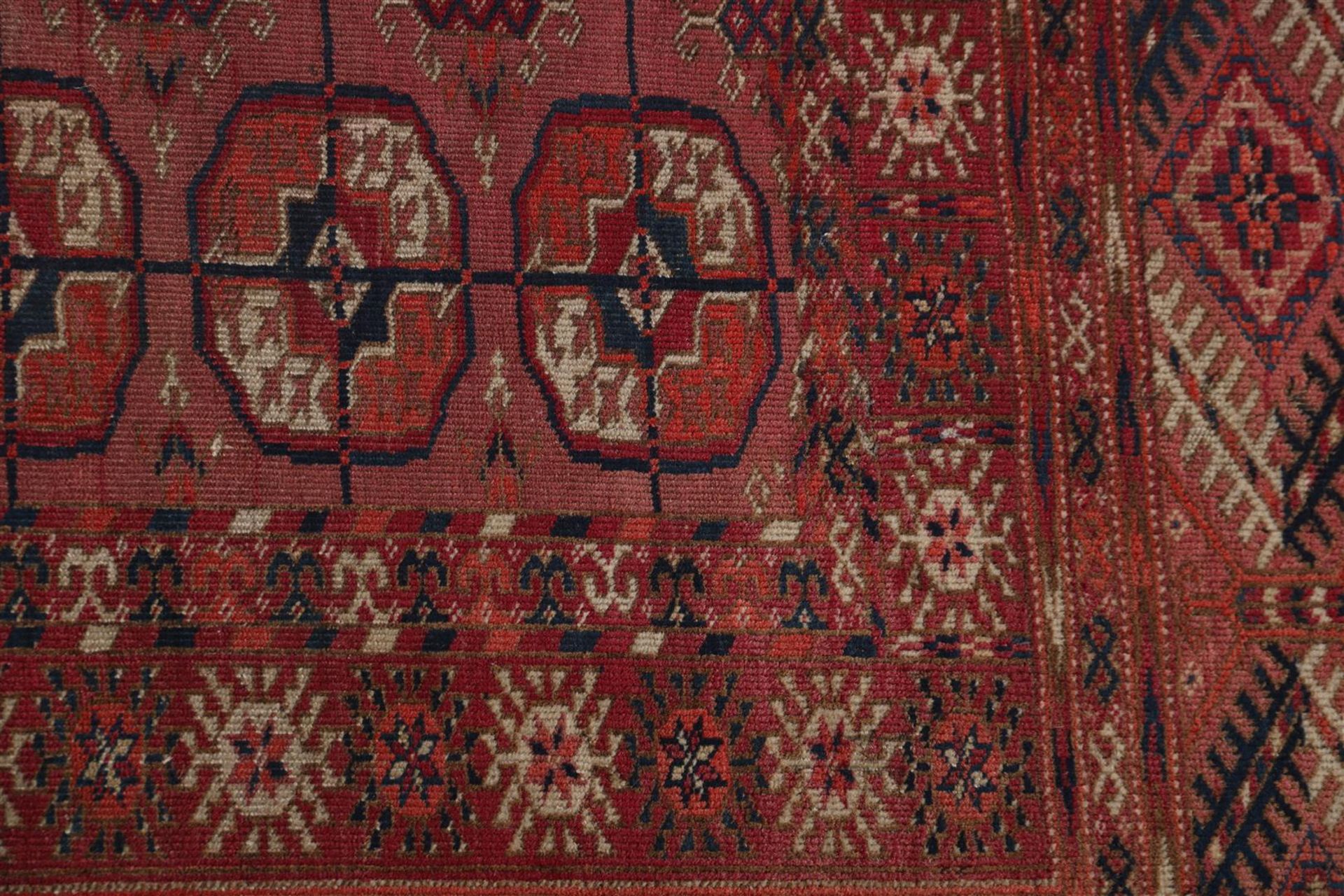 Hand-knotted oriental carpet, Turkaman Main - Bild 3 aus 4