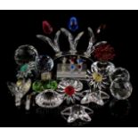 Lot various Swarovski objects