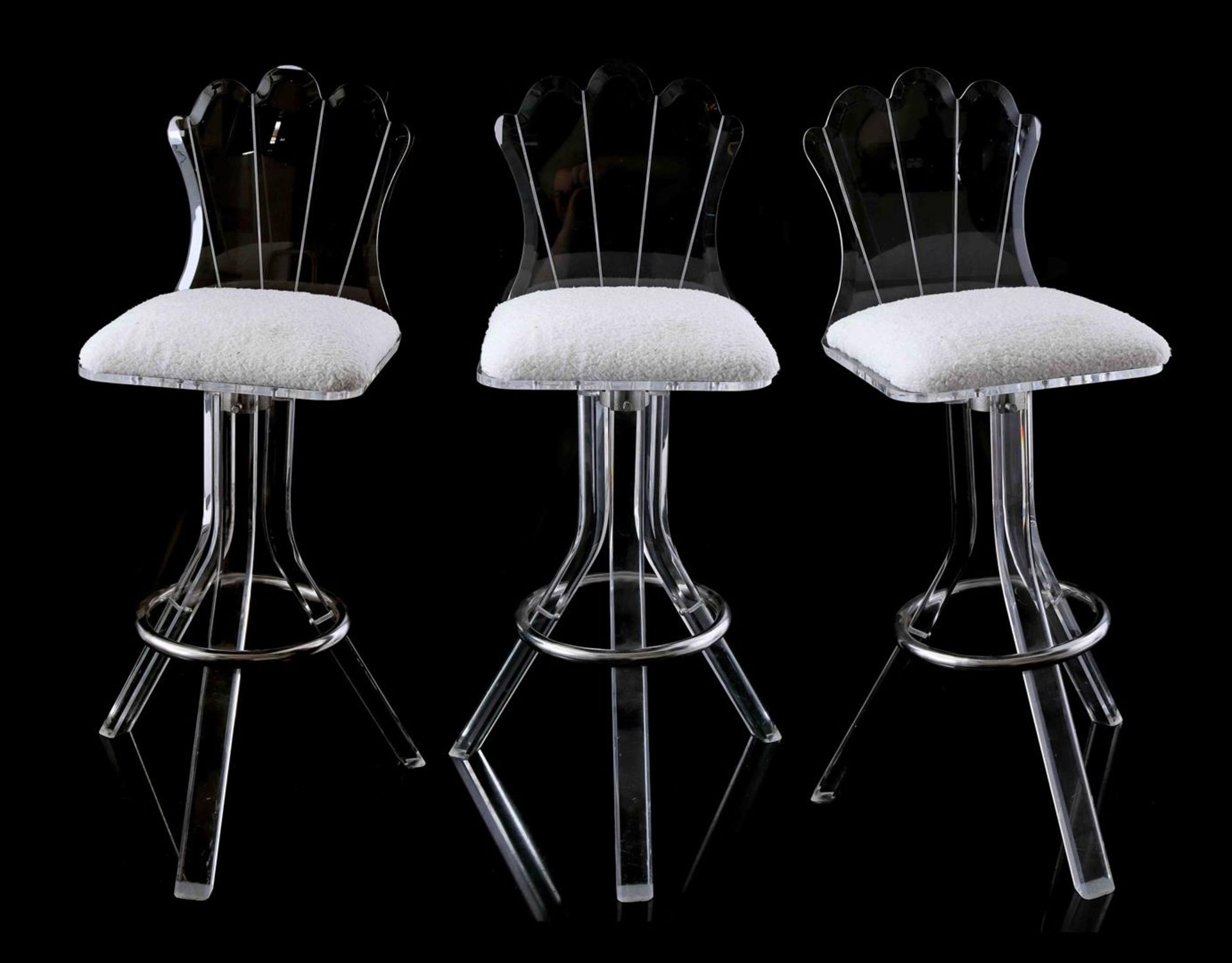 Plastic bar stools