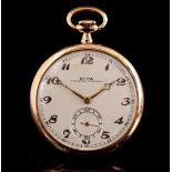 Cyma Tavannes Watch Co pocket watch