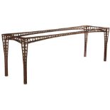 Trellis table base