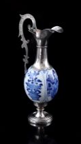 Porcelain vase with silver, Kangxi