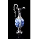 Porcelain vase with silver, Kangxi