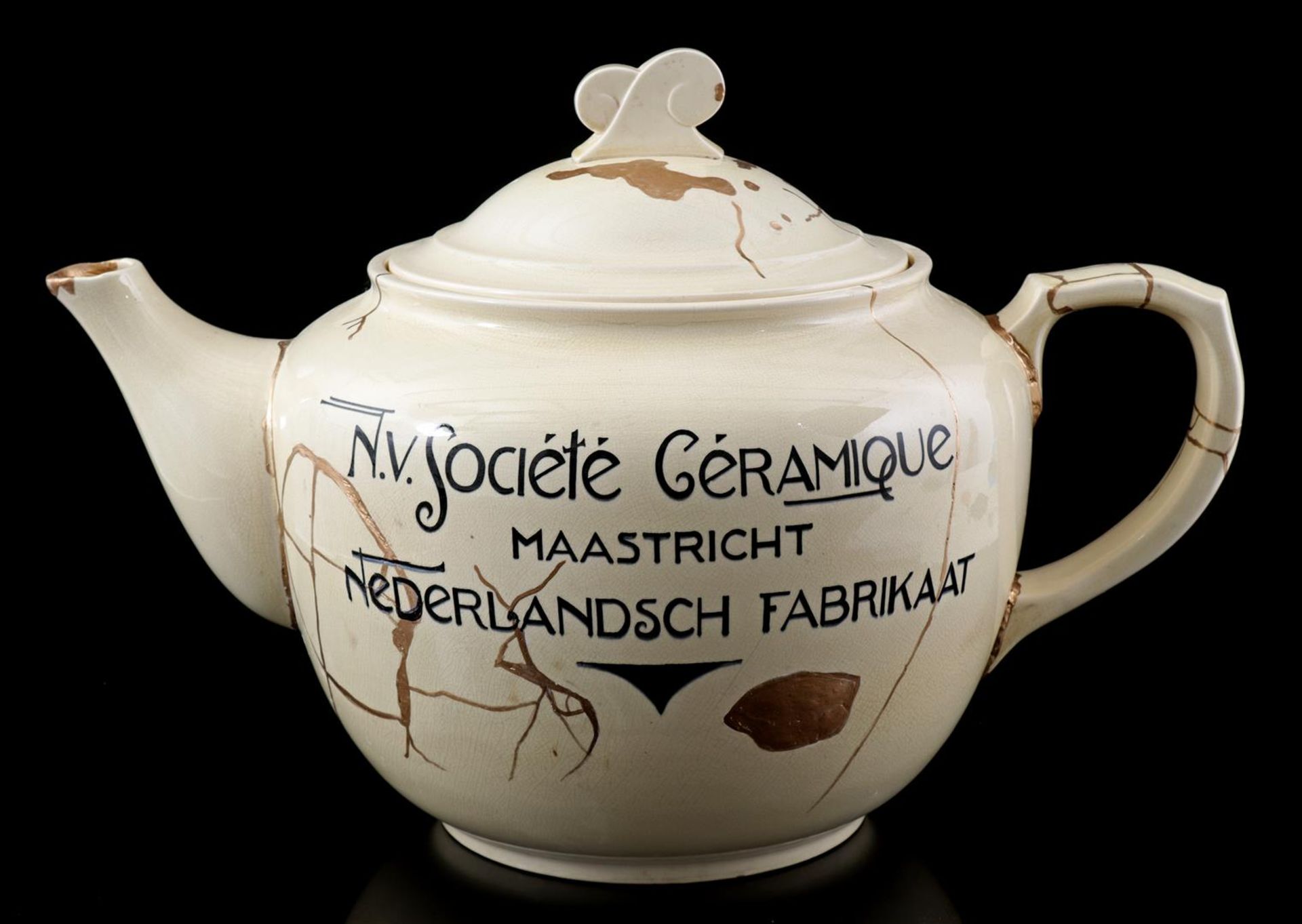 Societé Ceramique Maastricht Teapot - Bild 2 aus 9