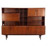 Teak highboard