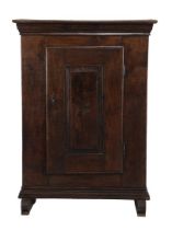 Oak 1-door spindle cupboard