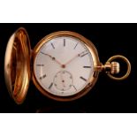 Pocket watch in gold case