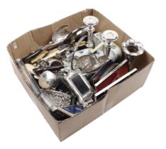 Lot various silver plated objects