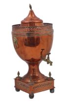 Copper tap jug