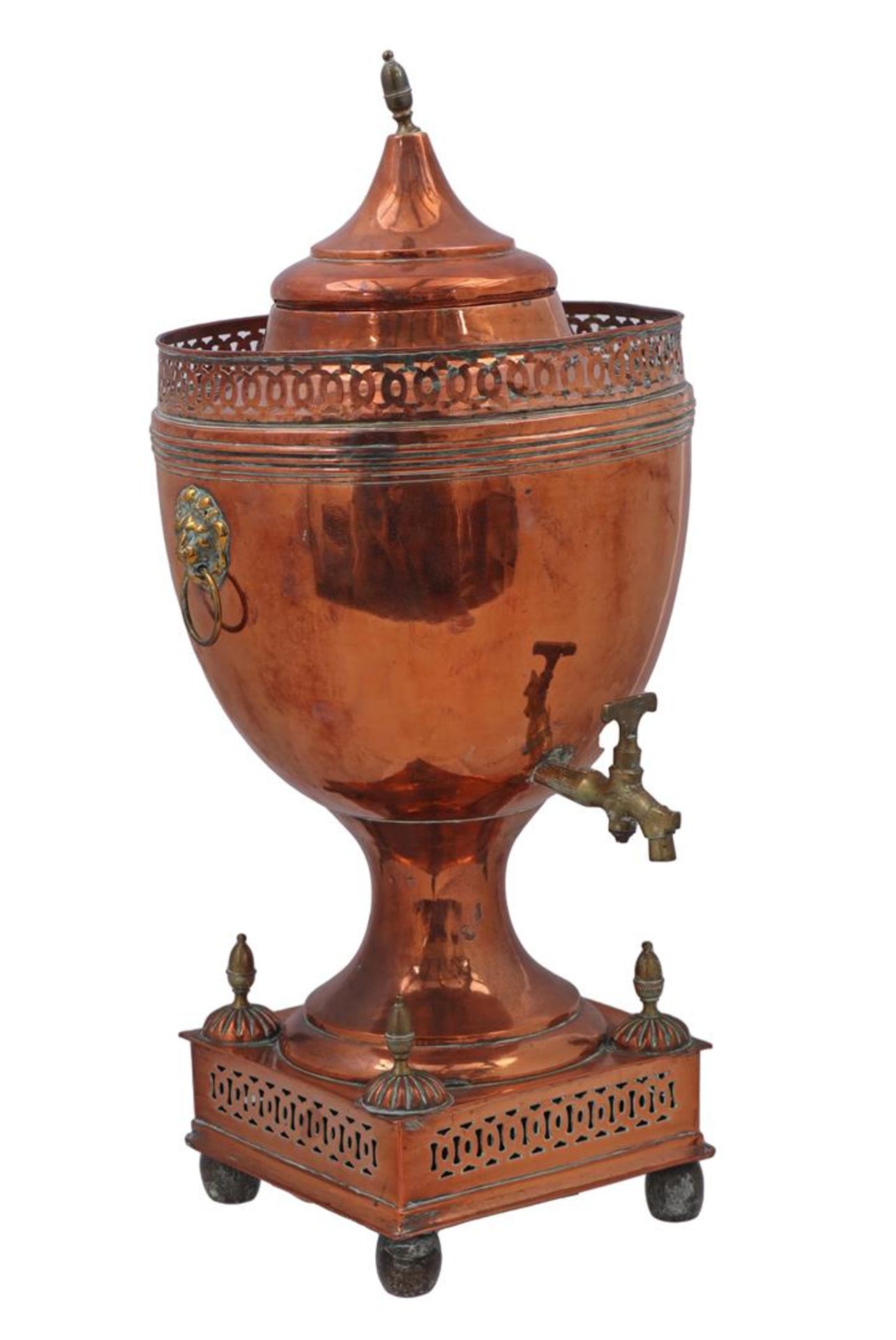 Copper tap jug