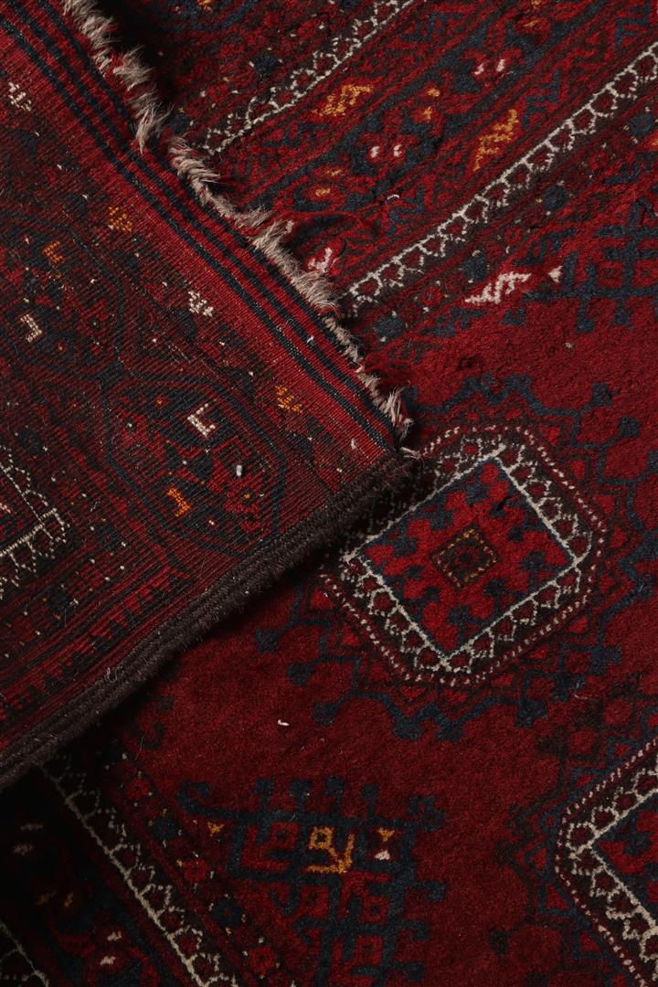 Hand-knotted oriental carpet, Afghan - Image 4 of 4