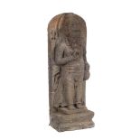 Hardstone temple statue