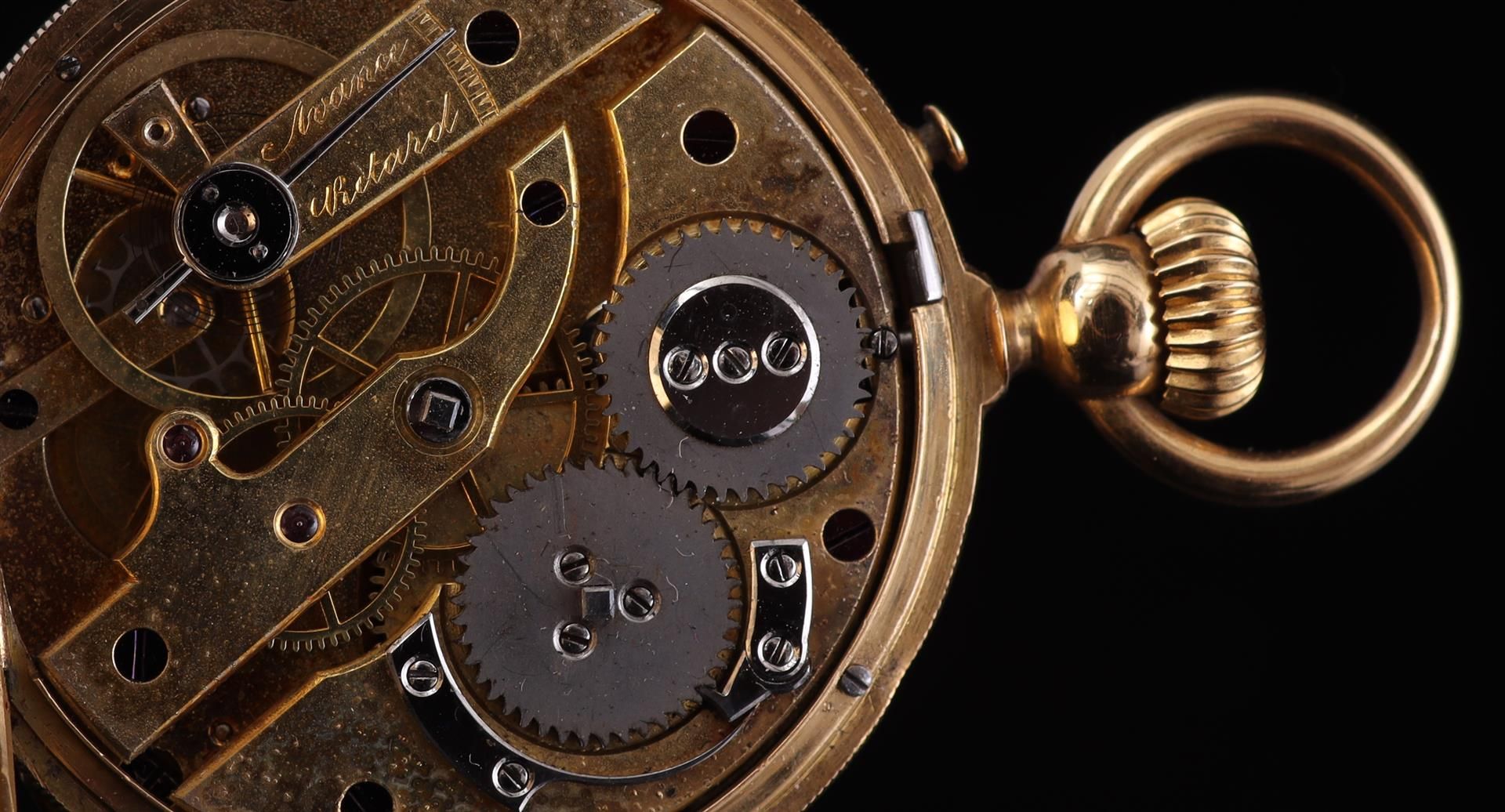 Carbol Bordeaux pocket watch - Bild 4 aus 4