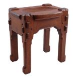 Oak stool