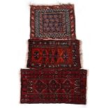 3 hand-knotted oriental carpets