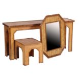 Side tables and mirror
