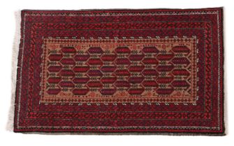 Hand-knotted oriental carpet, Afghan Belouch