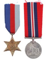 2 WWII medals