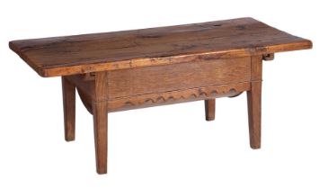 Oak coffee table