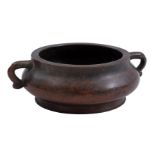 Bronze incense burner, 20th