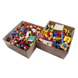 Lot Lego and Duplo toys