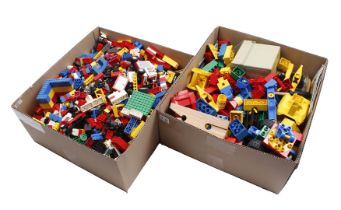 Lot Lego and Duplo toys