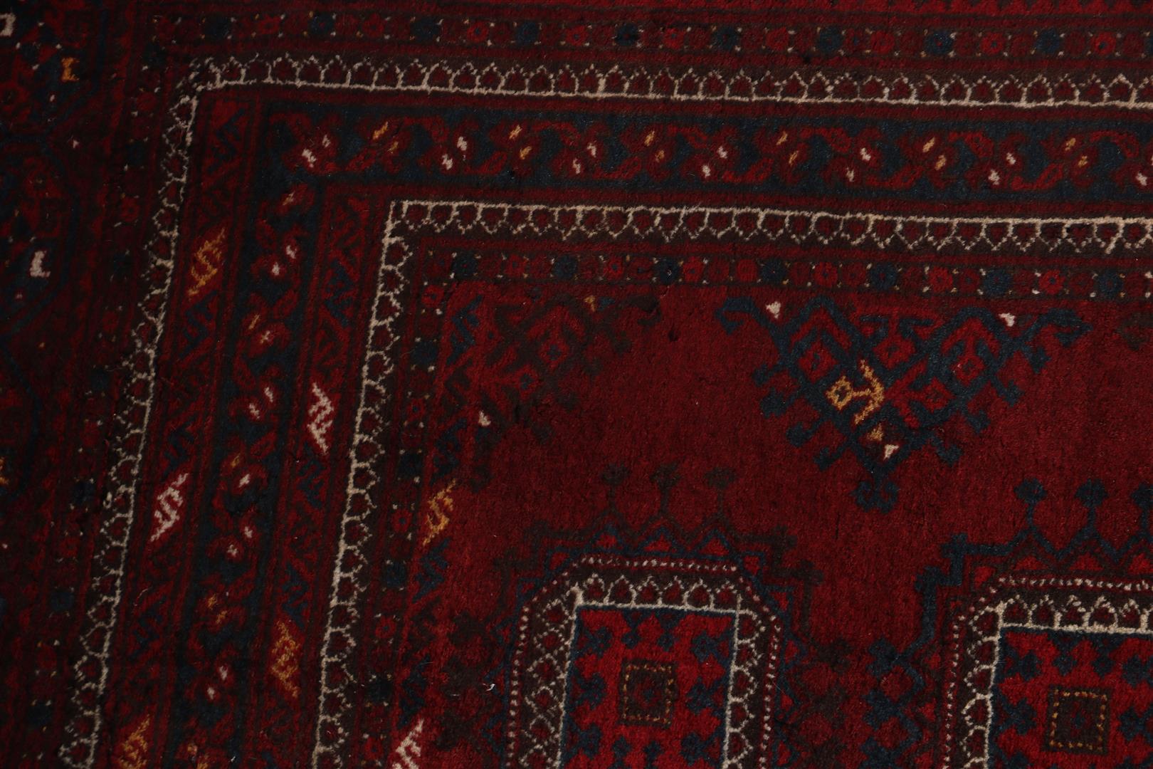 Hand-knotted oriental carpet, Afghan - Image 3 of 4