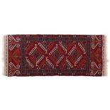 Hand-knotted oriental carpet, Turkmenistan