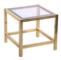 Aluminium coffee table