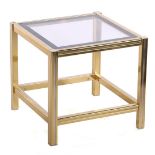 Aluminium coffee table