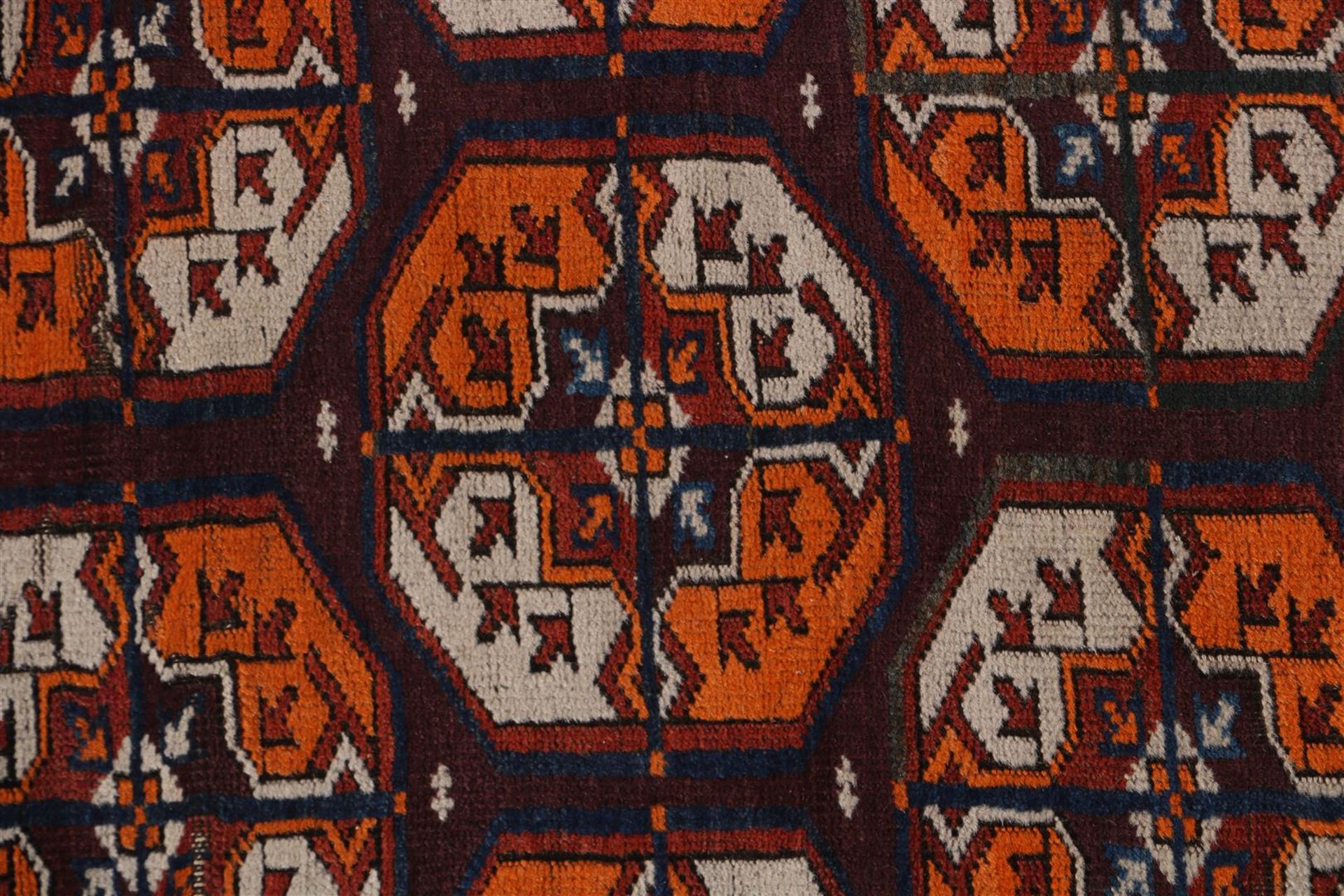 Hand-knotted oriental carpet, Afghan Belouch - Image 2 of 4