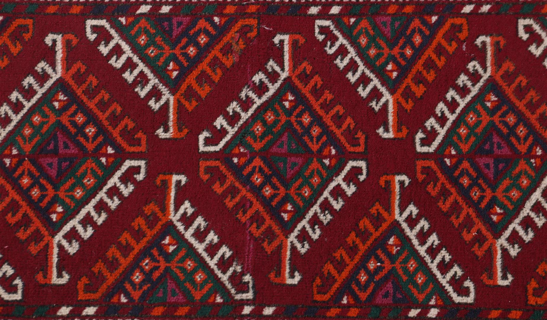 Hand-knotted oriental carpet, Turkmenistan - Bild 2 aus 4
