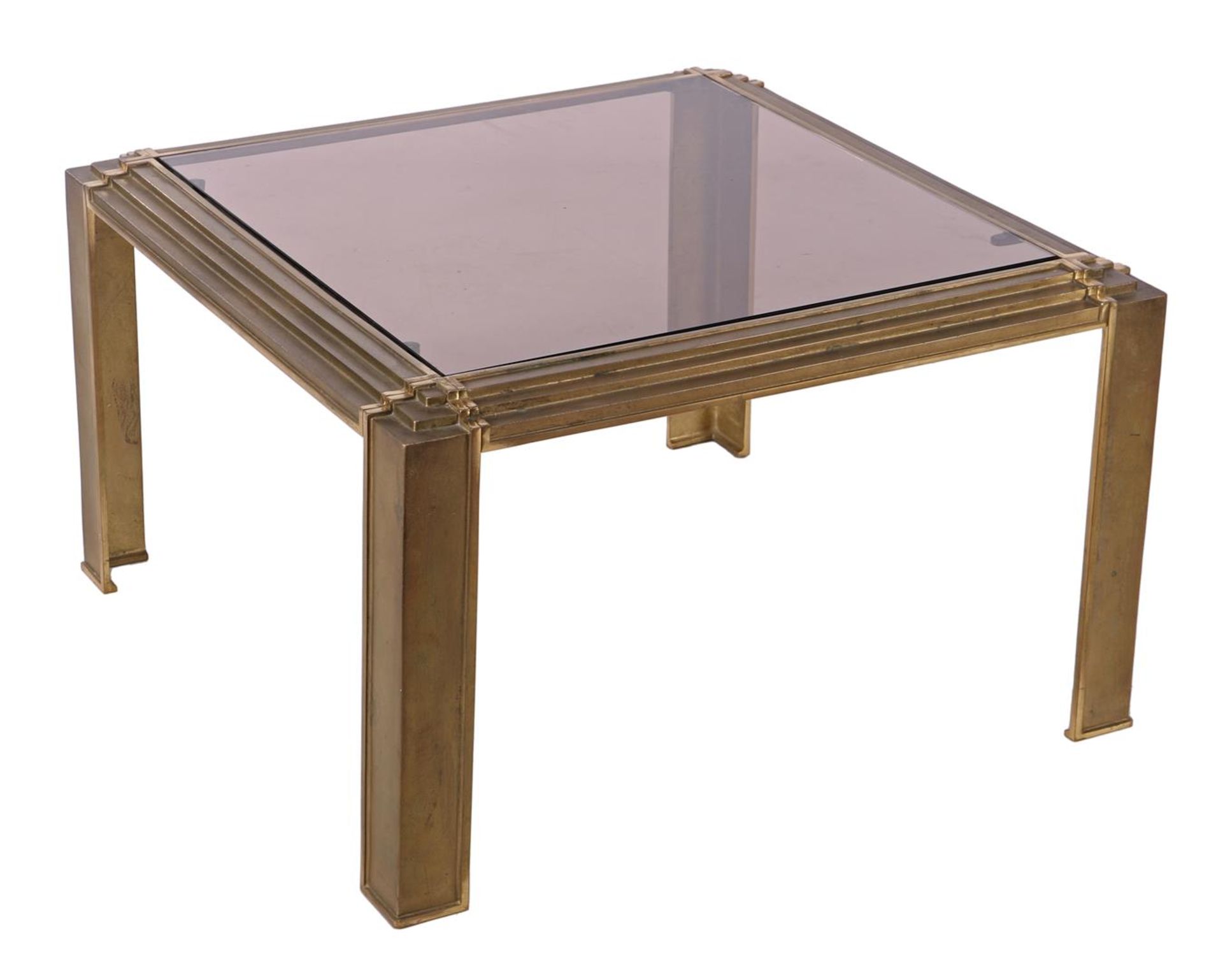 Brass coffee table