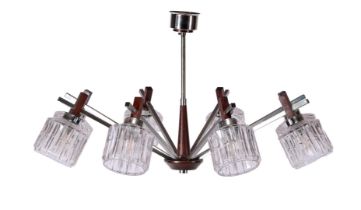 8-light chandelier