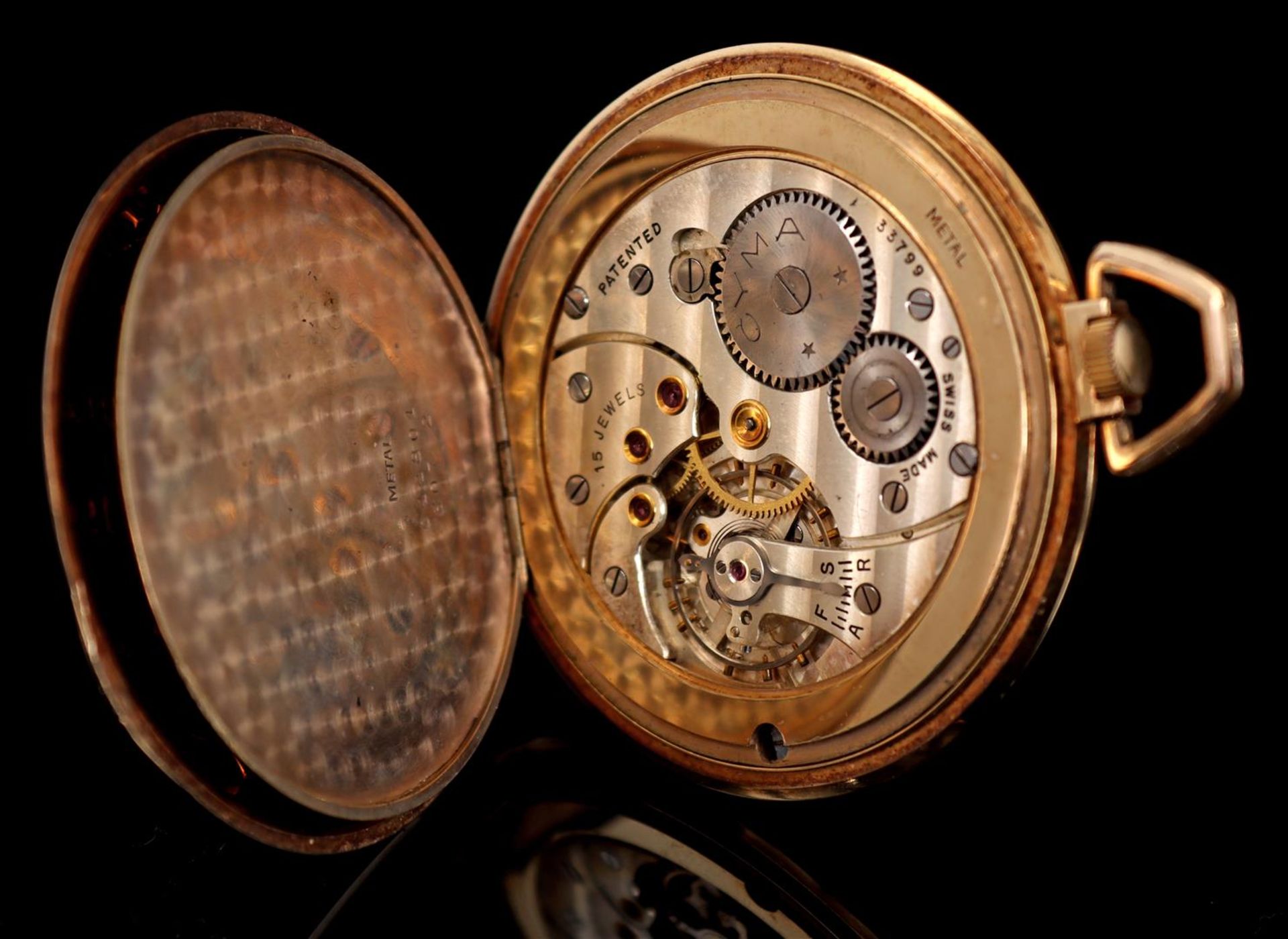 Cyma Tavennes pocket watch  - Bild 3 aus 5