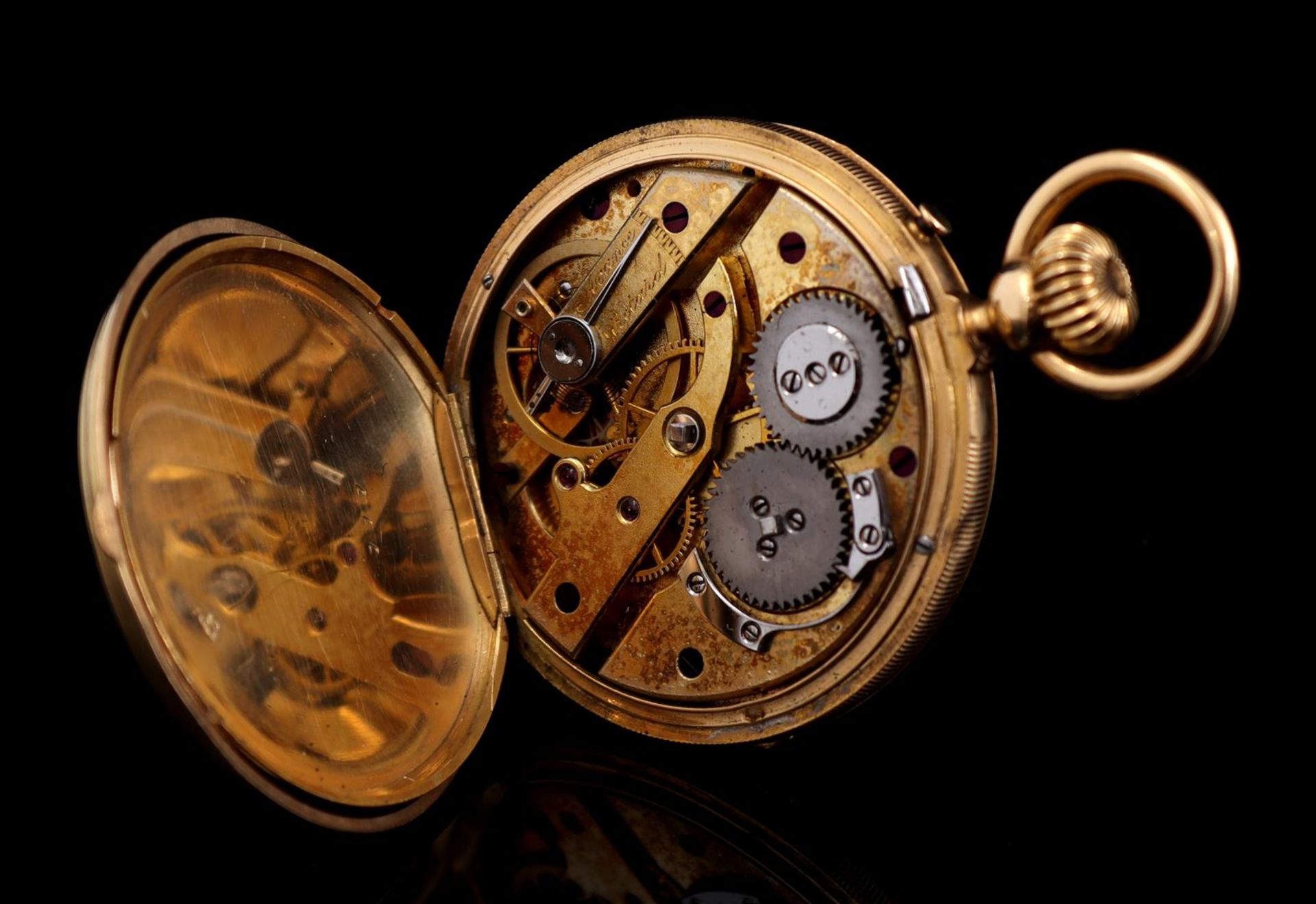 Carbol Bordeaux pocket watch - Image 3 of 4