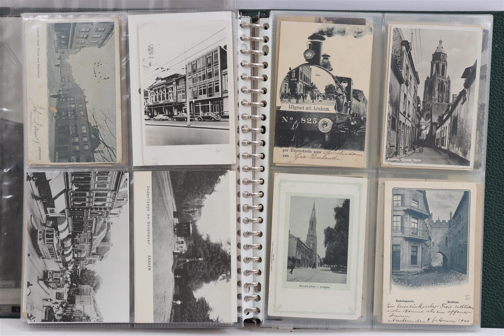 Arnhem postcards in album - Image 7 of 9